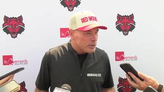 Red Wolves Raw: Butch Jones after 8/5/26 practice