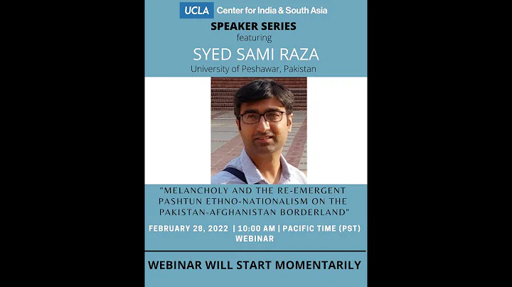 UCLA CISA Speaker Series featuring: Syed Sami Raza...