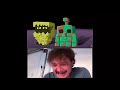 Pedro Pascal crying to minecraft animation