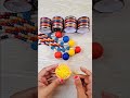 I made a beautiful wall hanging using old bangles and balloons #shortsfeed #facts #craft #Lifestyle