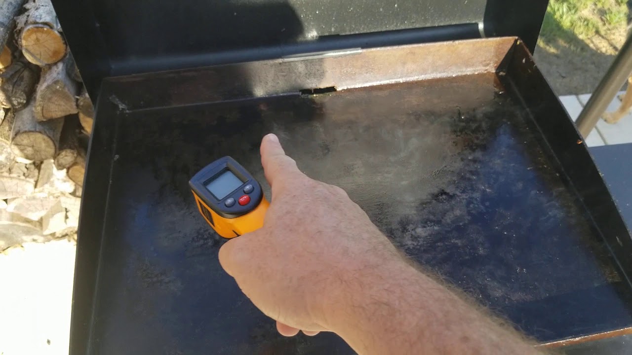 Blackstone Griddle cooking zones - YouTube