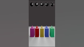 Cone-ball shattering animation #blender animation #satisfying #shortsvideo #animation #relaxing