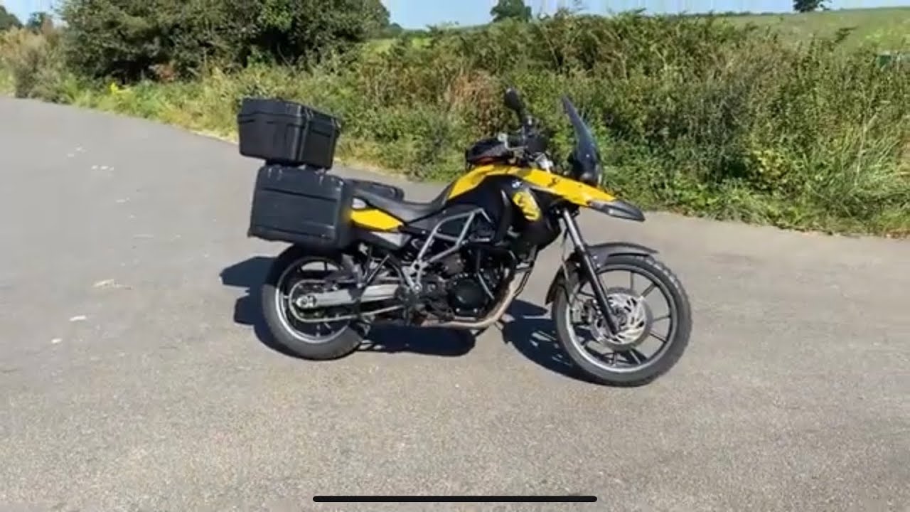 BMW F650 GS 800cc MY 2013 Walkaround/ Review - YouTube