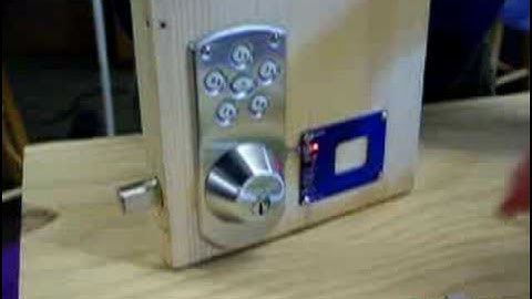 Unlocking deadbolt using my EM4102 RFID chip implant
