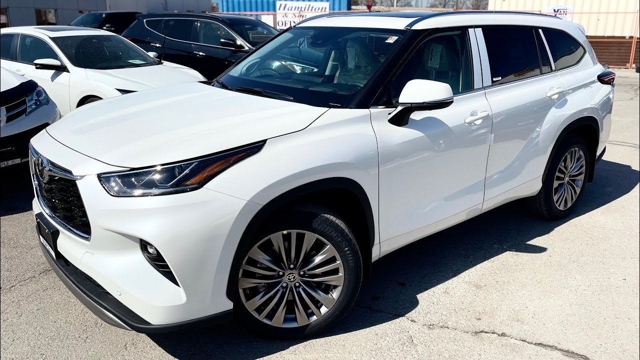 The 2021 Toyota Highlander platinum! What’s different? - YouTube