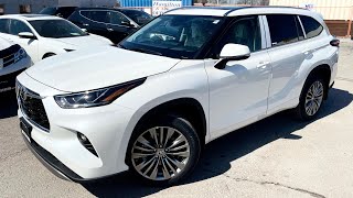 The 2021 Toyota Highlander platinum! What’s different?