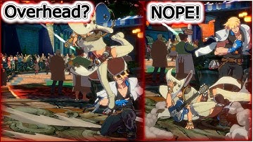 Ino Fake overhead into low wallbreak combo Guilty Gear -Strive-
