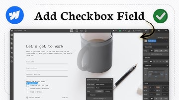 Een selectievakje toevoegen in Webflow (Elementhandleiding)