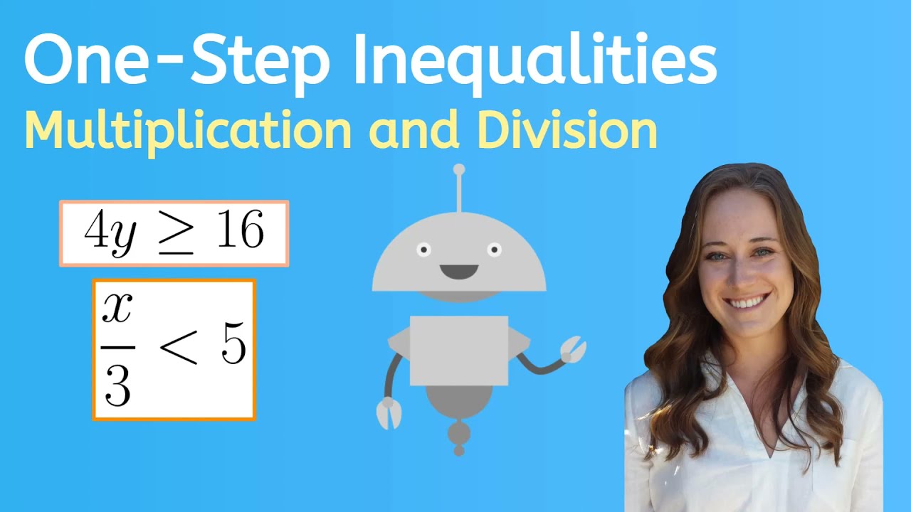 One-Step Inequalities with Multiplication and Division