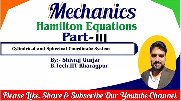 32.Mechanics:Hamilton