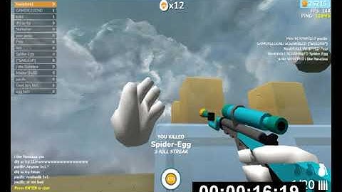 World record fastest 10 streak in shell shockers!