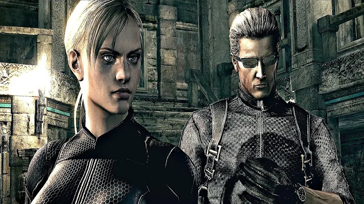 Resident Evil 5 - Jill & Wesker Boss Fight (4K 60F...