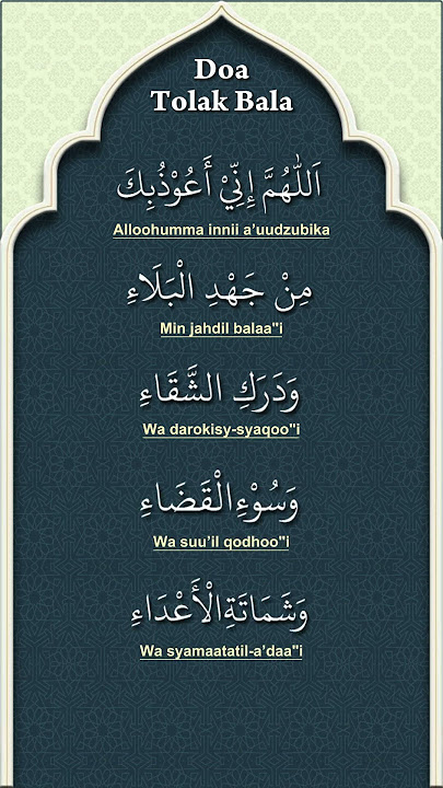 Doa Tolak Bala #doa #doaharian #doahariini #doaharianmuslim #kumpulandoa #dzikir
