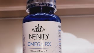 فيتامين اوميجا 3 ار اكس من انفينتى مهم جدا للأطفال والكبار omega rx vitamin infinty