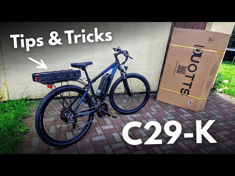 Duotts C29-K eBike - Tips & Tricks - Full SETUP ,How to Use it & Unlock Hidden Features!
