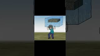 Minecraft Bees Revenge Gone Wrong 😂🐝 #shorts #minecraft #revenge #animation