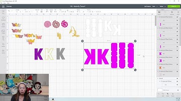 DIY 3D Letter Shaker with Butterflies and Flowers - Cricut Design Space Tutorial