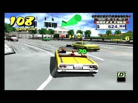 Crazy Taxi Arcade Mode As BD Joe