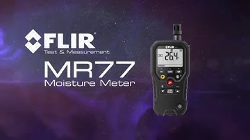 #Flir MR77 Pinless Moisture Pyschrometer