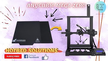 Anycubic mega Zero Heated Bed Solutions
