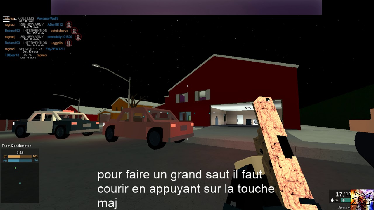 Tuto comment faire un gros saut (ROBLOX).Phantom force - YouTube