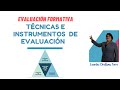 Técnicas e Instrumentos de evaluación