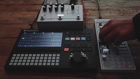 Polyend tracker, Op-1 and Microcosm