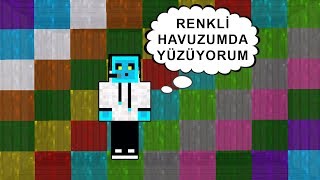 Sezon 8 Minecraft Modlu Survival Bölüm 9  Renkli Havuz