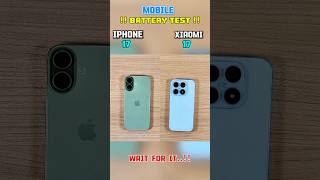 ⚡☠️ IPHONE 17 XIAOMI 17 BATTERY TEST !!⚡☠️