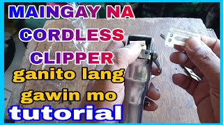 Paano Ayusin Ang Main Na Wireless Cordless Clipper Paano Mapatahimik Main Clipper Noli Omigan