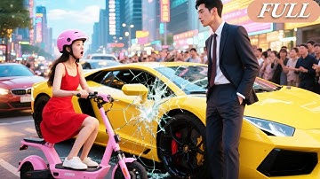 Delivery Girl Crashes Into A Luxury Car, And The Billionaire Falls In Love At First Sight!