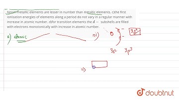 The statement that is not correct for the periodic classification of elements is `:`