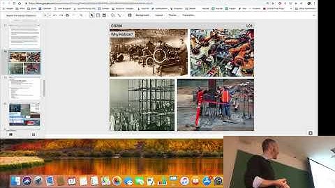 Evolutionary robotics lecture 02: AI History. (Filmed Jan 17, 2019)