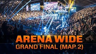 FACEIT London Major 2018 - NaVi vs Astralis (Map 2) - Arena Wide