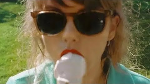 Shake it off, but every time it says I or I’m it speeds up