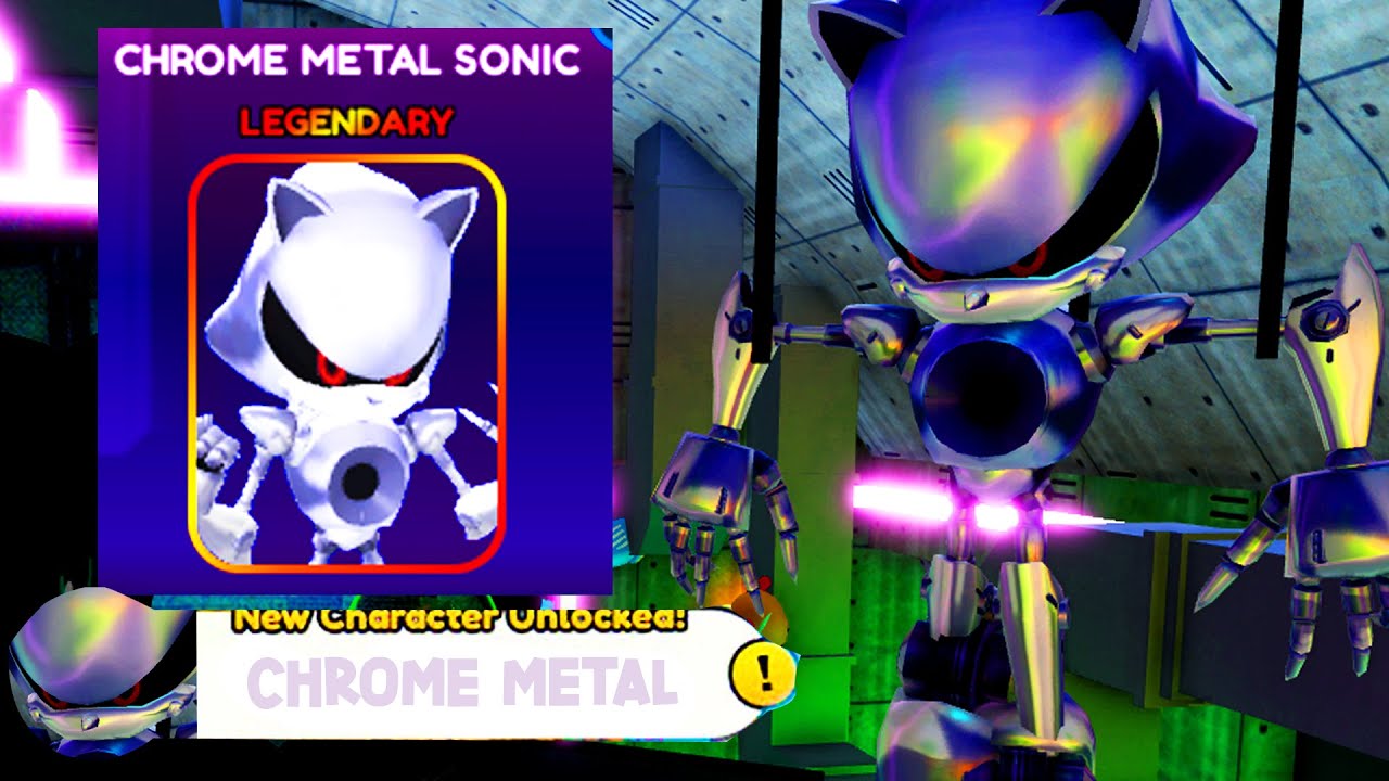 Chrome Metal Sonic, Sonic Speed Simulator Wiki