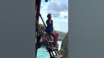 I found this beautiful treehouse in Nusa Penida | #shorts #youtubeshorts #travel #trending