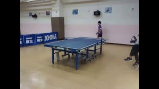 20160320大生盃桌球團體賽 陽明醫工黃振華vs東海生科 第五點男單 1/3