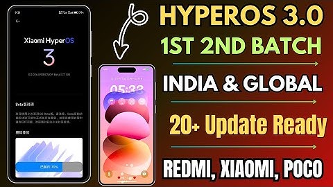 HyperOS 3.0 India & Global 20+ Update Ready to Release & HyperOS 3.0 Dec Update Rollout start