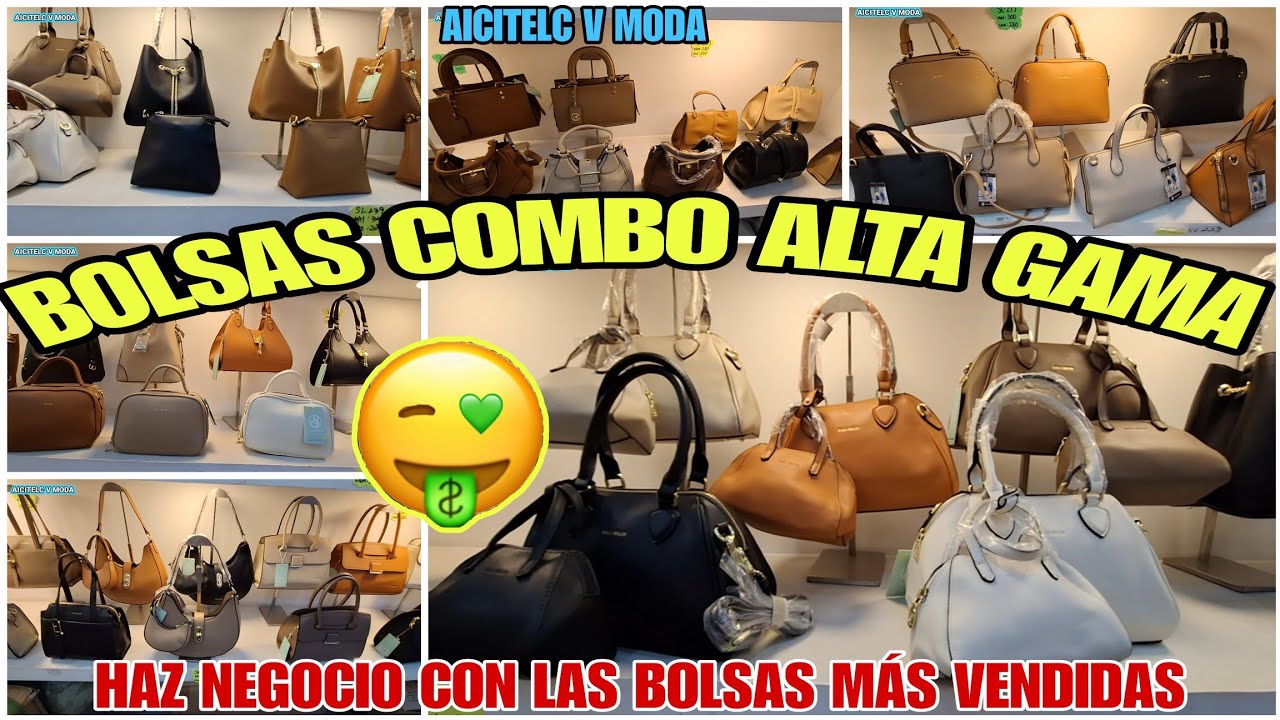 BOLSAS COMBO PREMIUM ALTA GAMA/BOLSAS DESDE $100.- LAS MEJORES BOLSAS PARA NEGOCIO 