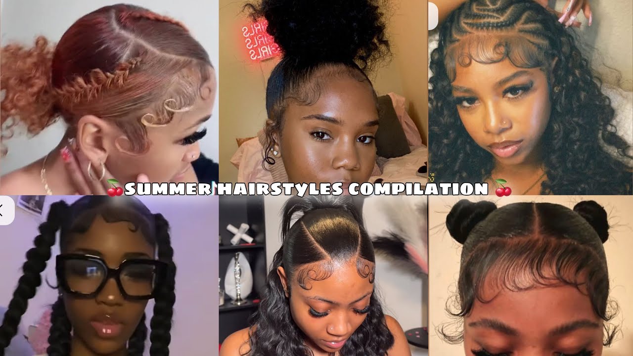 Cute Hairstyles Compilation For Summer💕