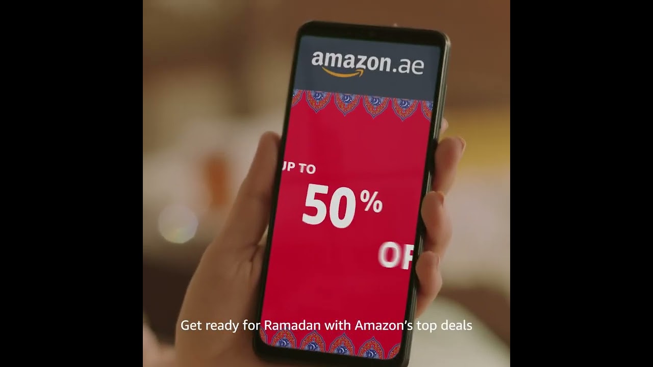 Ramadan Sale from Amazon.ae - 50% off from 18th to 27th March