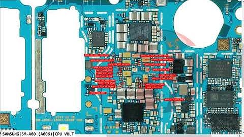 Samsung A60 SM A606 Cpu Voltes In Out Shot Problem Hardware Solution