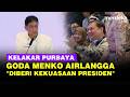 Kelakar Purbaya Ledek Menko Airlangga: Sudah Diberi Kekuasaan oleh Presiden