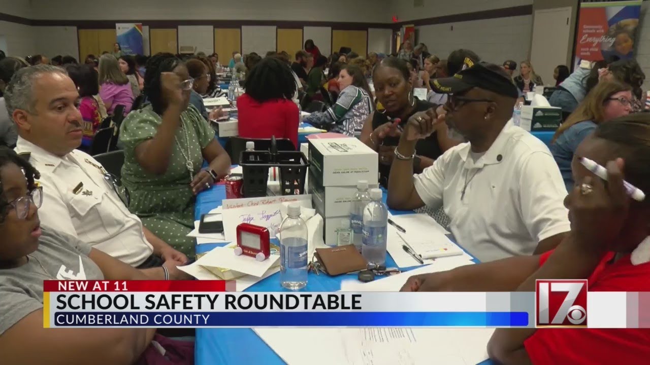 Cumberland County hosts roundtable to talk school safety - YouTube