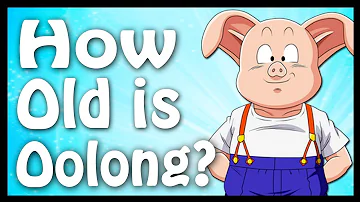 Is Oolong younger than Goku?