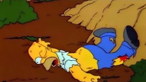 Homer Jumps Springfield Gorge | Bart the Daredevil - S02E08 | The Simpsons Scene