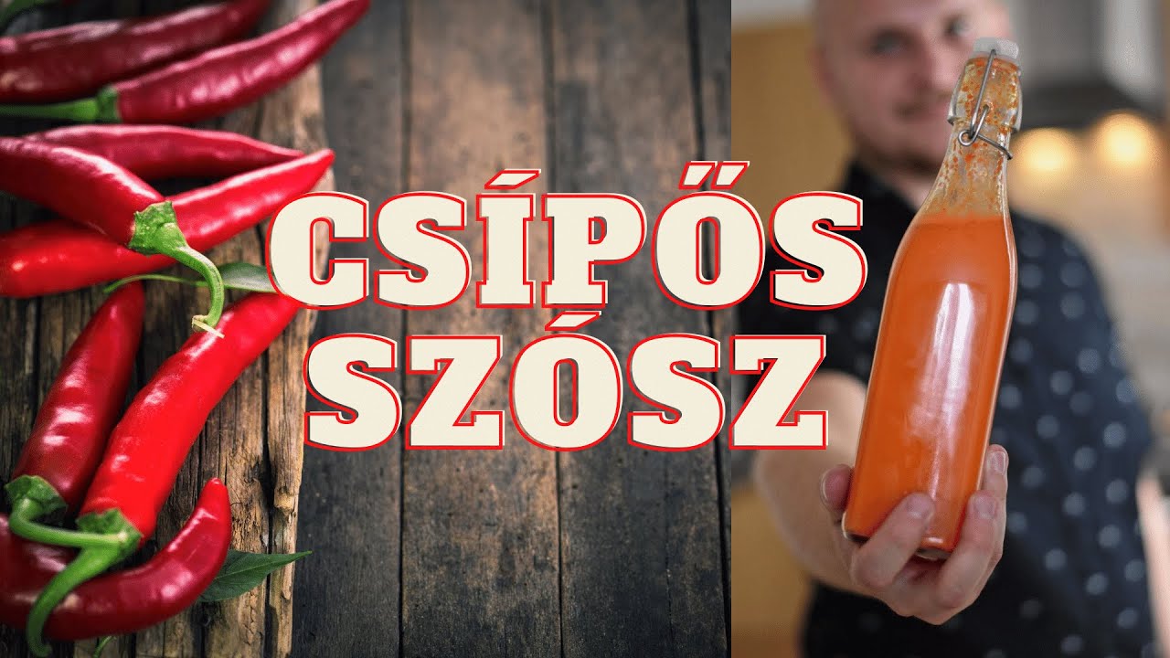 Csípős szósz házilag - konyhavilág