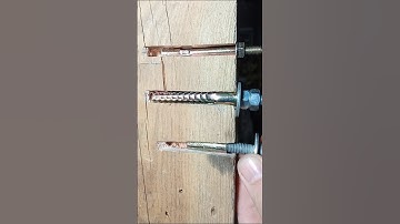 Anchor bolts operating principle! Correct installation technique demonstration #shorts #diy #anchor