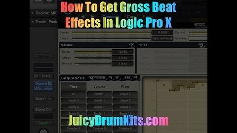 Get Gross Beat Logic Pro X Mac - JuicyDrumKits.com